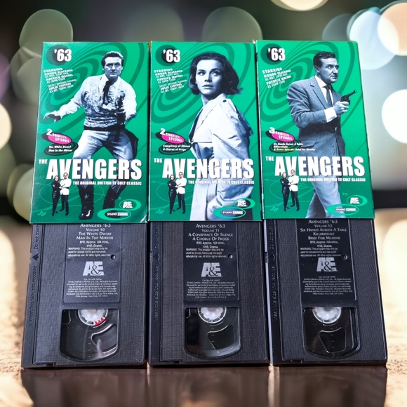 The Avengers '63 Set 4 VHS Movies - Picture 4 of 5
